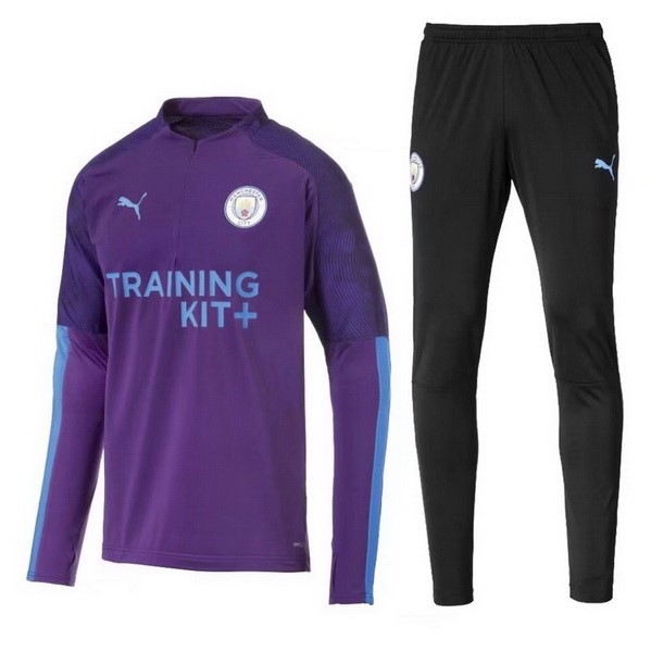 Chandal Manchester City 2019-20 Negro Purpura